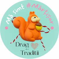 Mărțișor Veverita Jucausa – Broșă Pin (ABRS07-AT33)