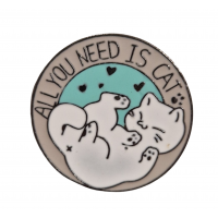 Brosa Pet Lover "All you need" - set 5 bucati (ABSS44.6)